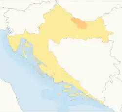 Вировитичко-Подравска на карте