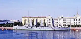 Современный вид крейсера «Аврора»