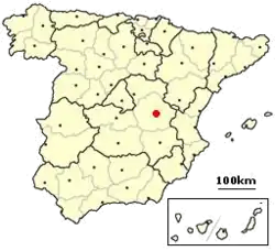 Расположение муниципалитета на карте провинции