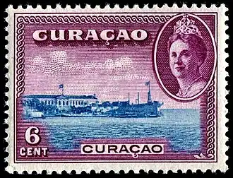 Кюрасао, 6 центов&nbsp;(Mi #203; NVPH #163)