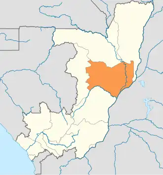 Департаменты Республики Конго