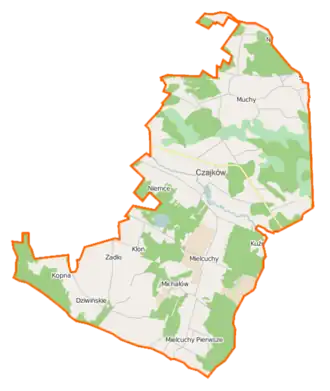 Чайкув на карте