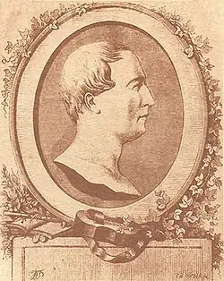 Ян Чечот. Линогравюра XIX в.