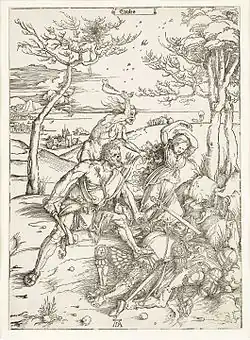 Альбрехт Дюрер, Геркулес, побеждающий Молионидов (1496—1498)