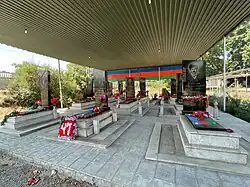 Могилы уроженцев села, погибших в Первой карабахской войне