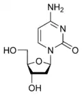 Chemical structure of deoxycytidine