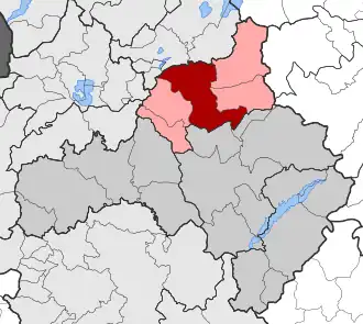 Карта общины:&nbsp; — Птолемаис&nbsp; — Айия-Параскеви, Вермион, Власти[англ.], Мурики