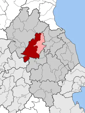 Карта общины:&nbsp; — Тирнавос&nbsp; — Амбелон