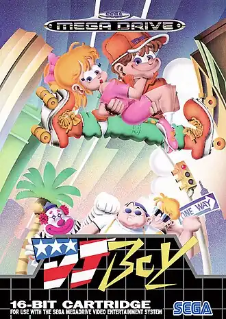 Обложка игры для Sega Mega Drive