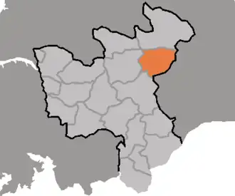 Коксан на карте