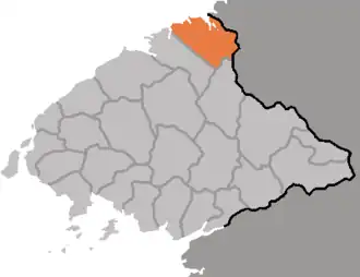 Пёктон на карте