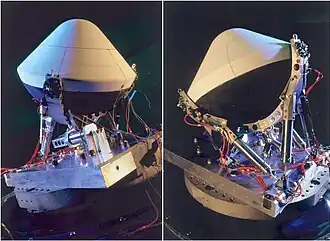 Deep Space 2 внутри защитной оболочки