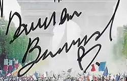 Изображение автографа