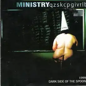 Обложка альбома Ministry «Dark Side of the Spoon» (1999)