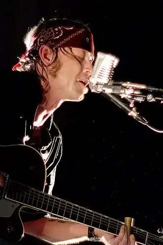 Во время концерта 13 мая 2009