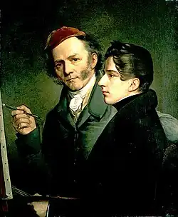 Двойной портрет: Давид и Карл Эмиль Зульцер. Ок. 1850