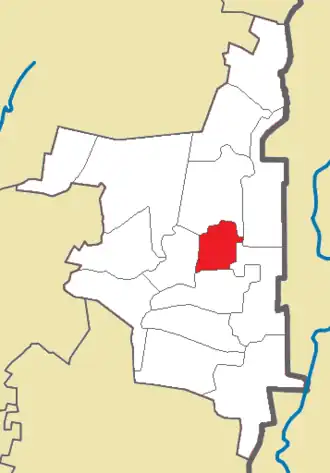 Давлетовский сельсовет на карте