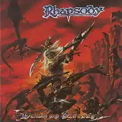 Обложка альбома Rhapsody «Dawn of&nbsp;Victory» (2000)