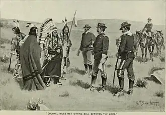 Полковник Майлз и Сидящий Бык