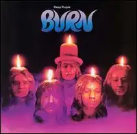 Обложка альбома Deep Purple «Burn» (1974)