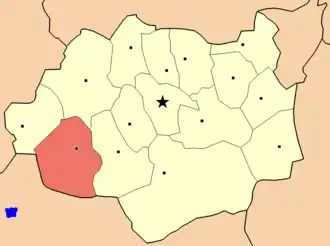 Дэлгэрхангай на карте