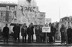 Амстердамская демонстрация за освобождение Буковского в (январь 1975 года)