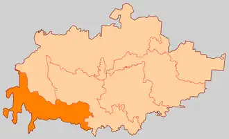 Демяховское сельское поселение на карте