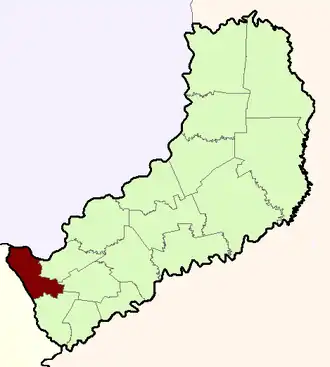 Департамент Посадас на карте