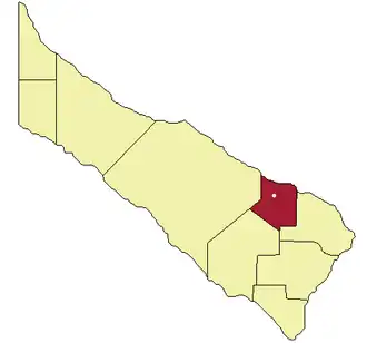 Департамент  Пилагас на карте