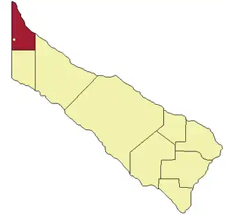 Департамент  Рамон-Листа на карте