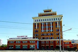 Здание управления электродепо Аметьево