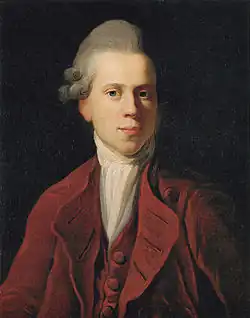 Е. Юль. Портрет Николая Абрахама Абильгора. 1772