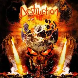 Обложка альбома Destruction «The Antichrist» (2001)