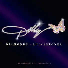 Обложка альбома Долли Партон «Diamonds & Rhinestones: The Greatest Hits Collection» (2022)