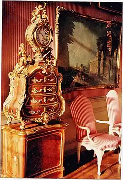 Дворец Сан-Суси в Потсдаме. Интерьер