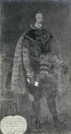 Портрет Диего Лопеса Пачеко-и-Портокарреро