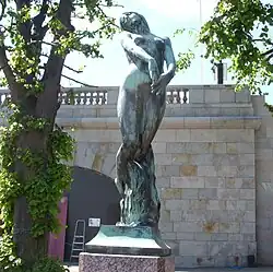 «Туман». Бронзовая версия на набережной Стокгольма.