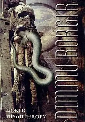 Обложка альбома Dimmu Borgir «World Misanthropy» (2002)