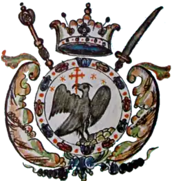 Герб Александра Ипсиланти. 1795