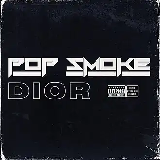 Обложка сингла Pop Smoke «Dior» (2020)