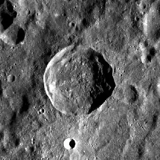 Снимок зонда Lunar Reconnaissance Orbiter.
