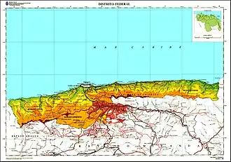 Варгас на карте