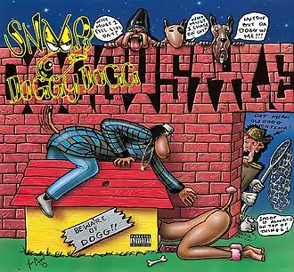 Обложка альбома Snoop Doggy Dogg «Doggystyle» (1993)