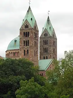 Башни Шпайерского собора