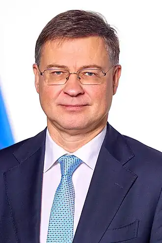 Домбровскис в 2024 году