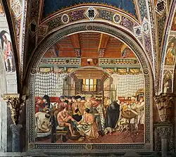 Доменико ди Бартоло. Уход за больными. 1440—1441