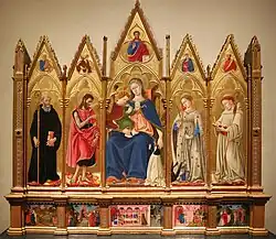 Полиптих Святого Юлиана. 1438. Дерево, темпера, золочение. Национальная галерея Умбрии, Перуджа