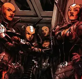 Дора Миладже в Doomwar #5