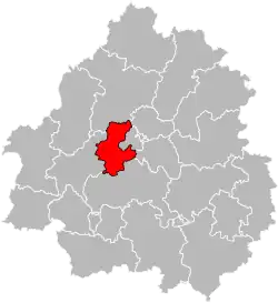 Сент-Астье на карте