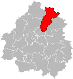 Тивье на карте